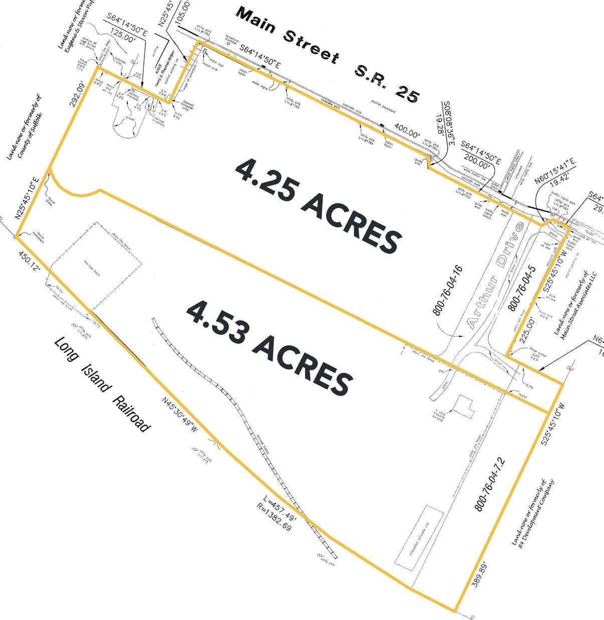 W Main St, Smithtown, NY à louer Plan cadastral- Image 1 de 3