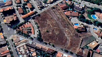 Tàrrega, LER - Aerial  map view