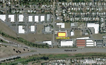 869-875 Shelley St, Springfield, OR - AÉRIEN  Vue de la carte - Image1