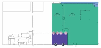 8530 8e Av, Montréal, QC à louer Plan d’étage- Image 1 de 1