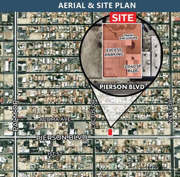 66201 Pierson Blvd, Desert Hot Springs, CA à vendre - Photo du bâtiment - Image 2 de 9