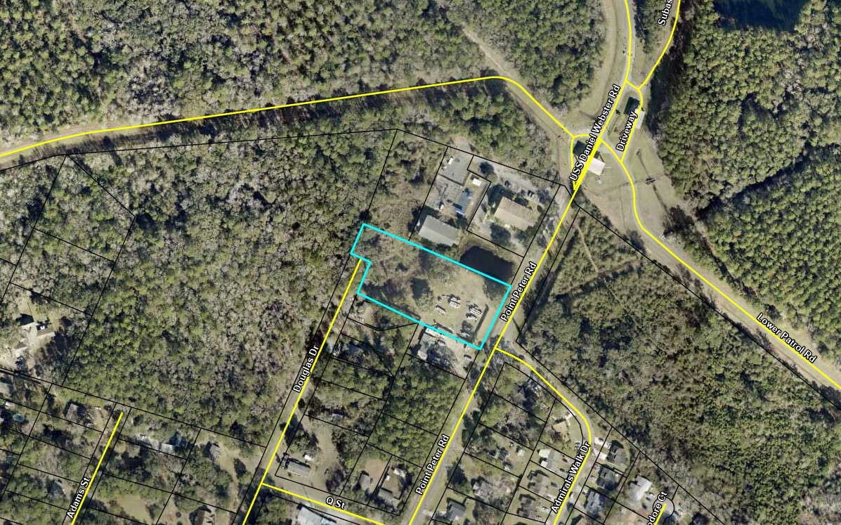 00 Point Peter Rd, Saint Marys, GA for sale Aerial- Image 1 of 3