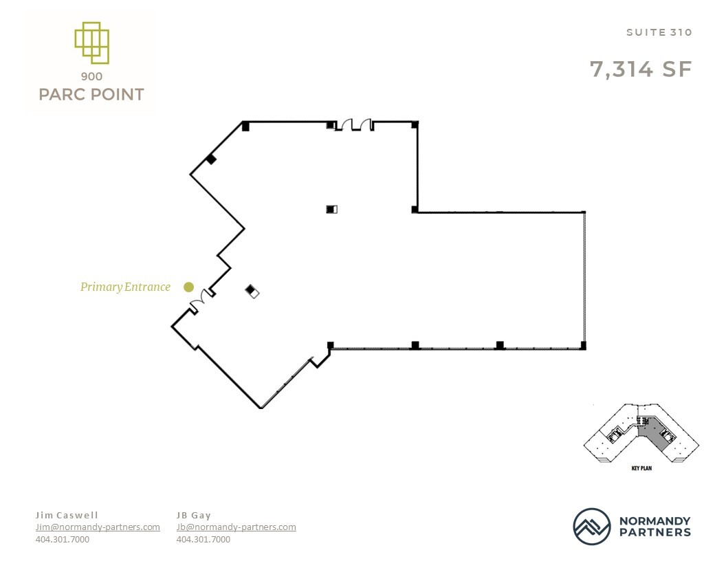 800 Parc Pt, Alpharetta, GA à louer Plan d  tage- Image 1 de 6