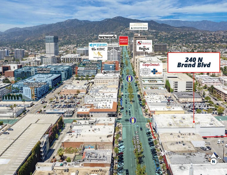 240 N Brand Blvd, Glendale, CA for sale - Building Photo - Image 3 of 6