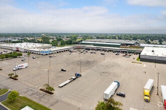 438-462 E Edgewood Blvd & SEC American Rd & E Edgewood Blvd, Lansing, MI - AÉRIEN Vue de la carte - Image1