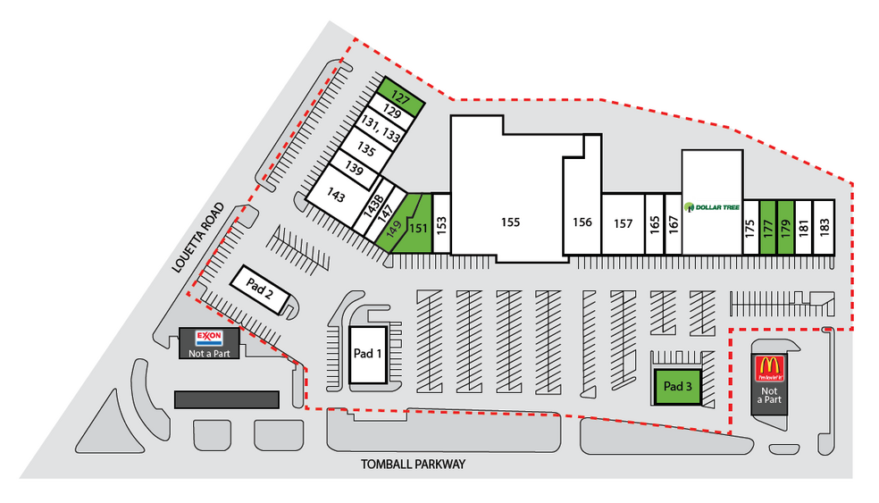 21147 State Highway 249, Houston, TX for lease - Site Plan - Image 3 of 8