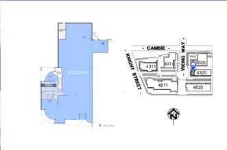 4320 Viking Way, Richmond, BC for lease Floor Plan- Image 1 of 1