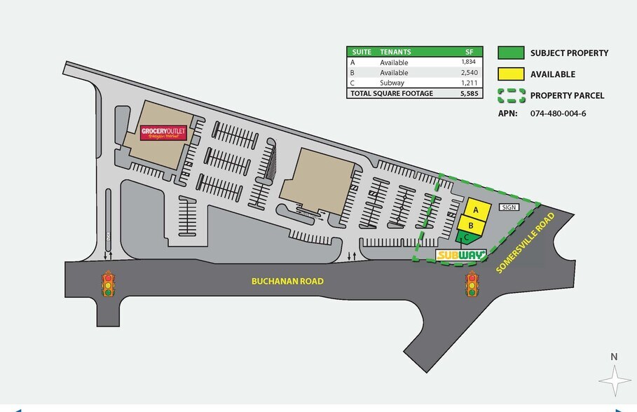 3110 Buchanan Rd, Antioch, CA à vendre - Plan de site - Image 2 de 5