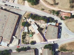 Polígon Industrial el Pinatar, Caldes de Montbui, BAR - Aérien Vue de la carte - Image1