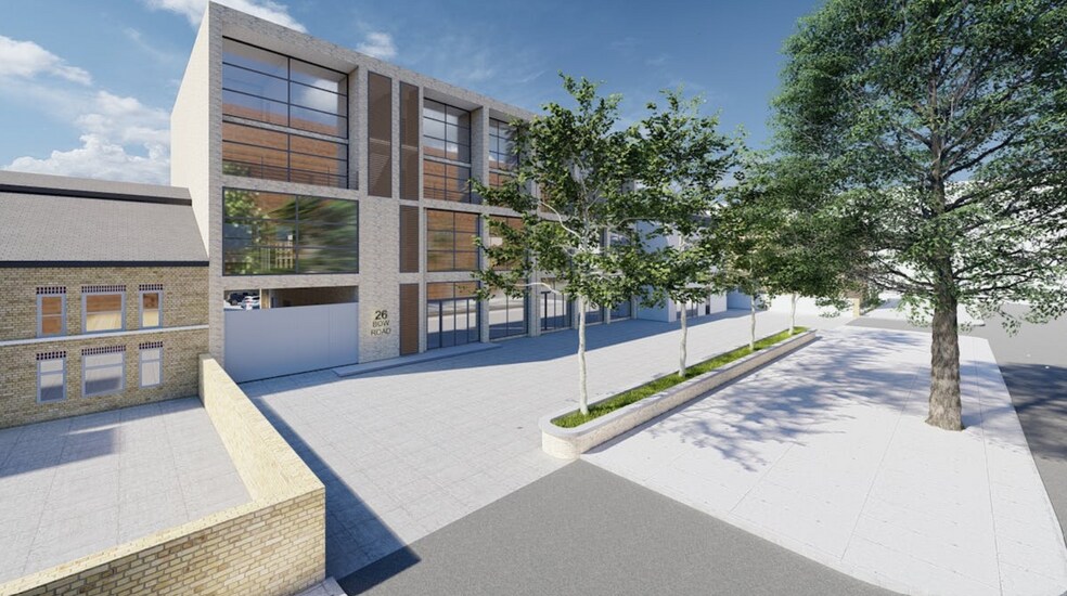 26 Bow Rd, Londres à louer - Photo du bâtiment - Image 2 de 3