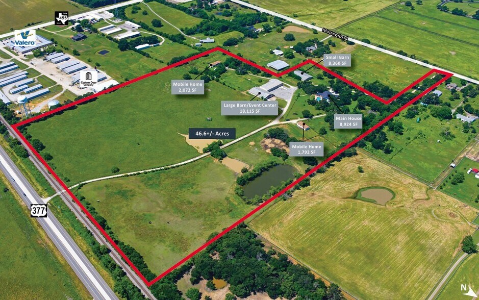 11470 Massey Road, Pilot Point, TX à vendre - Photo du bâtiment - Image 2 de 5