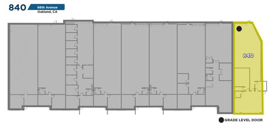 6603-6617 San Leandro St, Oakland, CA à louer Plan d  tage- Image 1 de 1