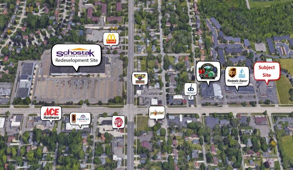 32606-32630 W 7 Mile Rd, Livonia, MI for lease - Building Photo - Image 2 of 2