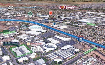 3015 S Park Dr, Tempe, AZ - AERIAL  map view