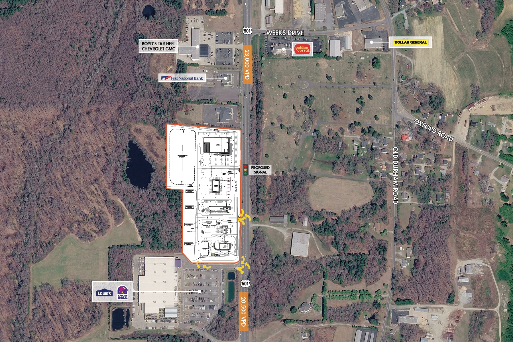 1950 Durham Rd, Roxboro, NC for lease Primary Photo- Image 1 of 3