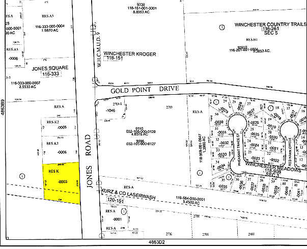 9101 Jones Rd, Houston, TX à louer - Plan cadastral - Image 2 de 6