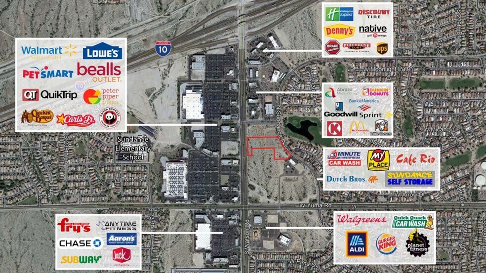 865 S Watson Rd, Buckeye, AZ à louer - Aérien - Image 3 de 7