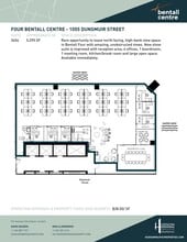 1055 Dunsmuir St, Vancouver, BC à louer Plan d’étage- Image 2 de 2