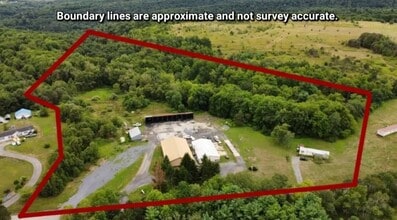 1191 Flegal Rd, Clearfield, PA - AERIAL  map view