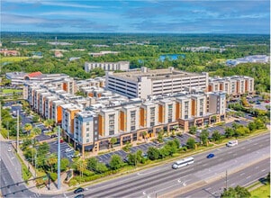12101 University Blvd, Orlando, FL - Aerial  map view