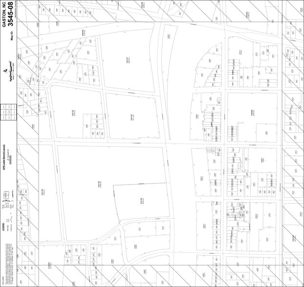 111 W Main Ave, Gastonia, NC for lease - Plat Map - Image 3 of 3