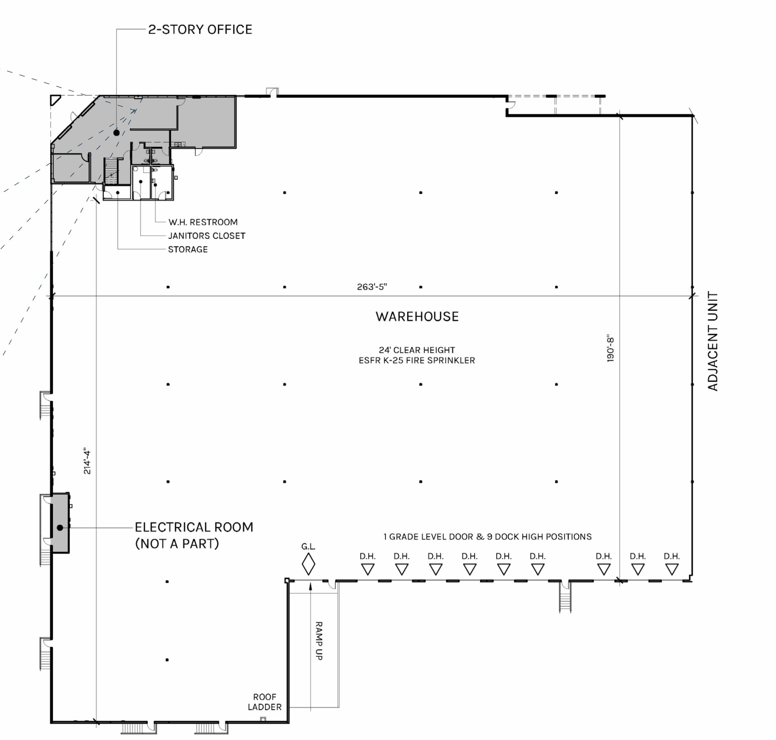 10509 Business Dr, Fontana, CA for lease Floor Plan- Image 1 of 2