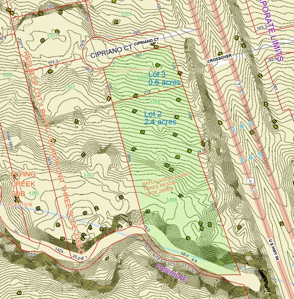 Lot 2 - zoned B1 on US 98 hwy, Fairhope, AL à vendre - Autre - Image 2 de 2