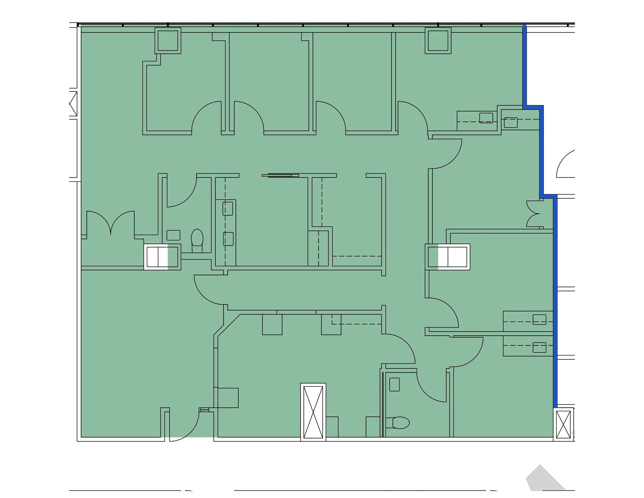 1400 Forest Glen Rd, Silver Spring, MD for lease Floor Plan- Image 1 of 1