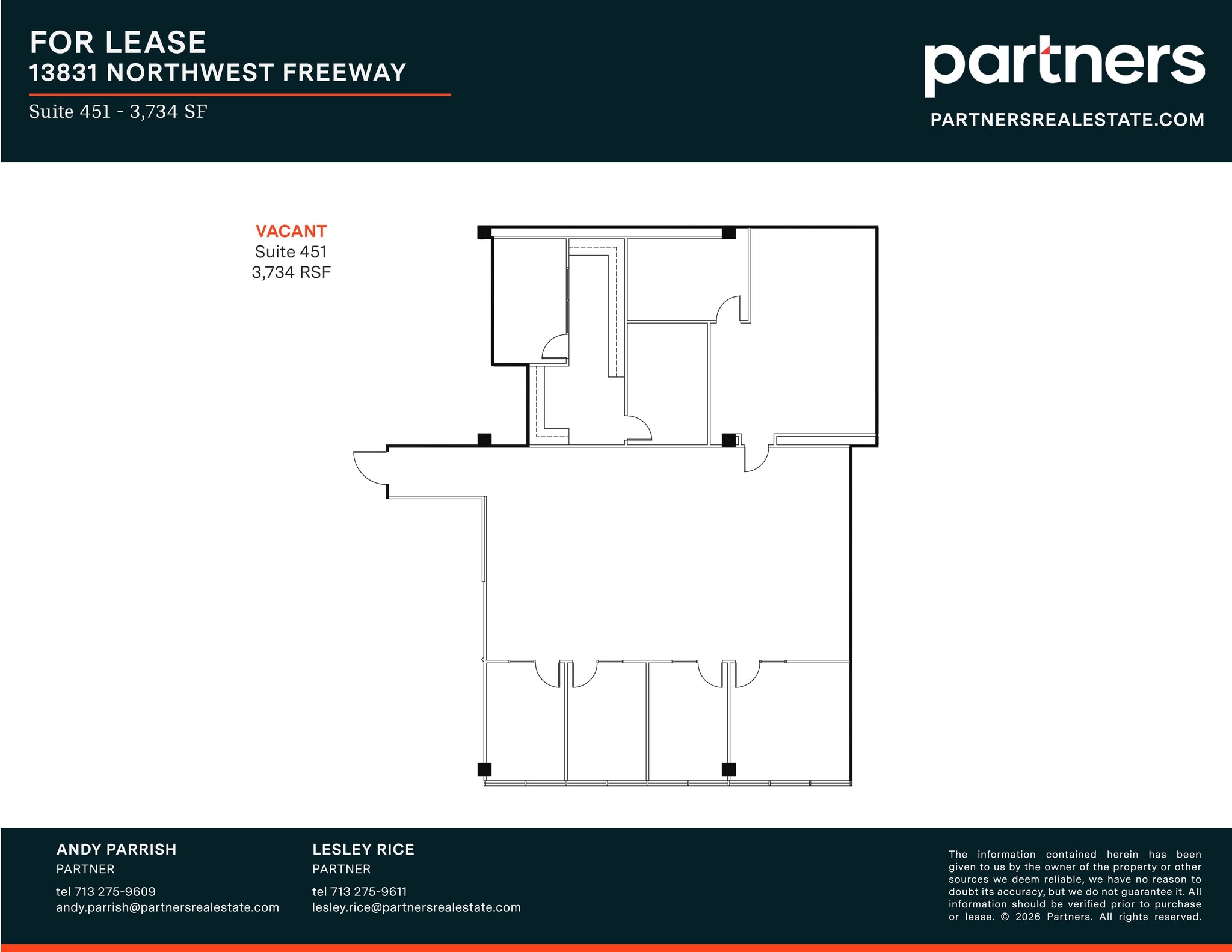13831 Northwest Fwy, Houston, TX à louer Plan de site- Image 1 de 2
