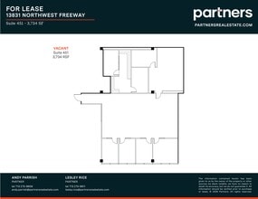 13831 Northwest Fwy, Houston, TX à louer Plan de site- Image 1 de 2