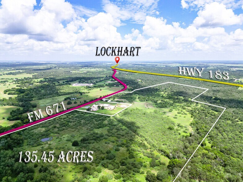 0 FM 671, Lockhart, TX à vendre - Aérien - Image 1 de 36