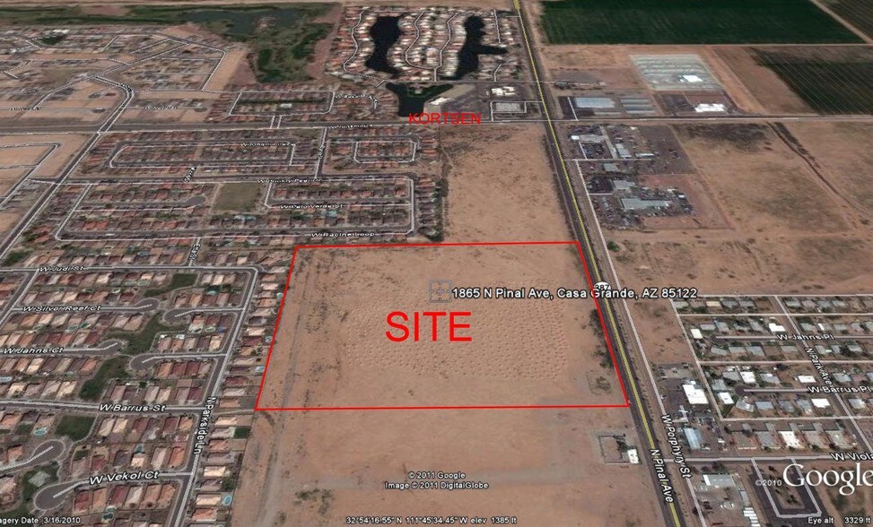 1865 N Pinal Ave, Casa Grande, AZ à vendre - Photo principale - Image 1 de 7