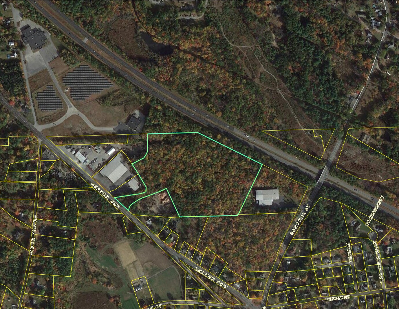 001-459 Quaker Hwy, North Smithfield, RI à vendre Aérien- Image 1 de 2