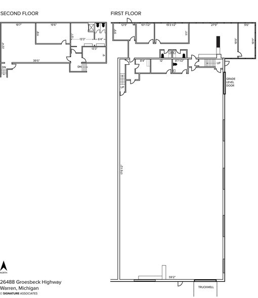 26488 Groesbeck Hwy, Warren, MI à louer - Plan d’étage - Image 3 de 3