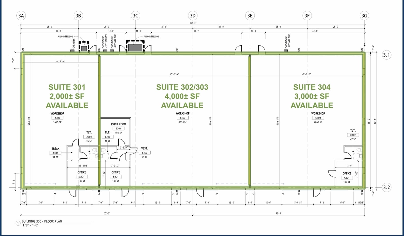 297 Gateway Dr, Canton, GA à louer Plan d’étage- Image 1 de 2