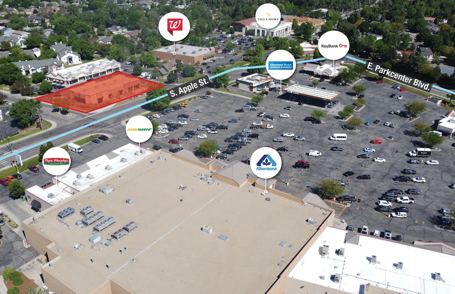 2351 South Apple St, Boise, ID for lease - Aerial - Image 3 of 7