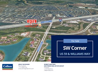More details for SW Corner of US 59 and Williams Way, Richmond, TX - Land for Sale