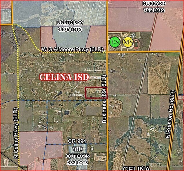 19.30 N Louisiana dr, Celina, TX à vendre - Photo du bâtiment - Image 2 de 12