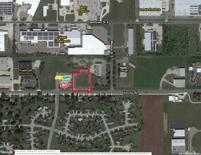 1021 E Kercher Rd, Goshen, IN - Aérien  Vue de la carte