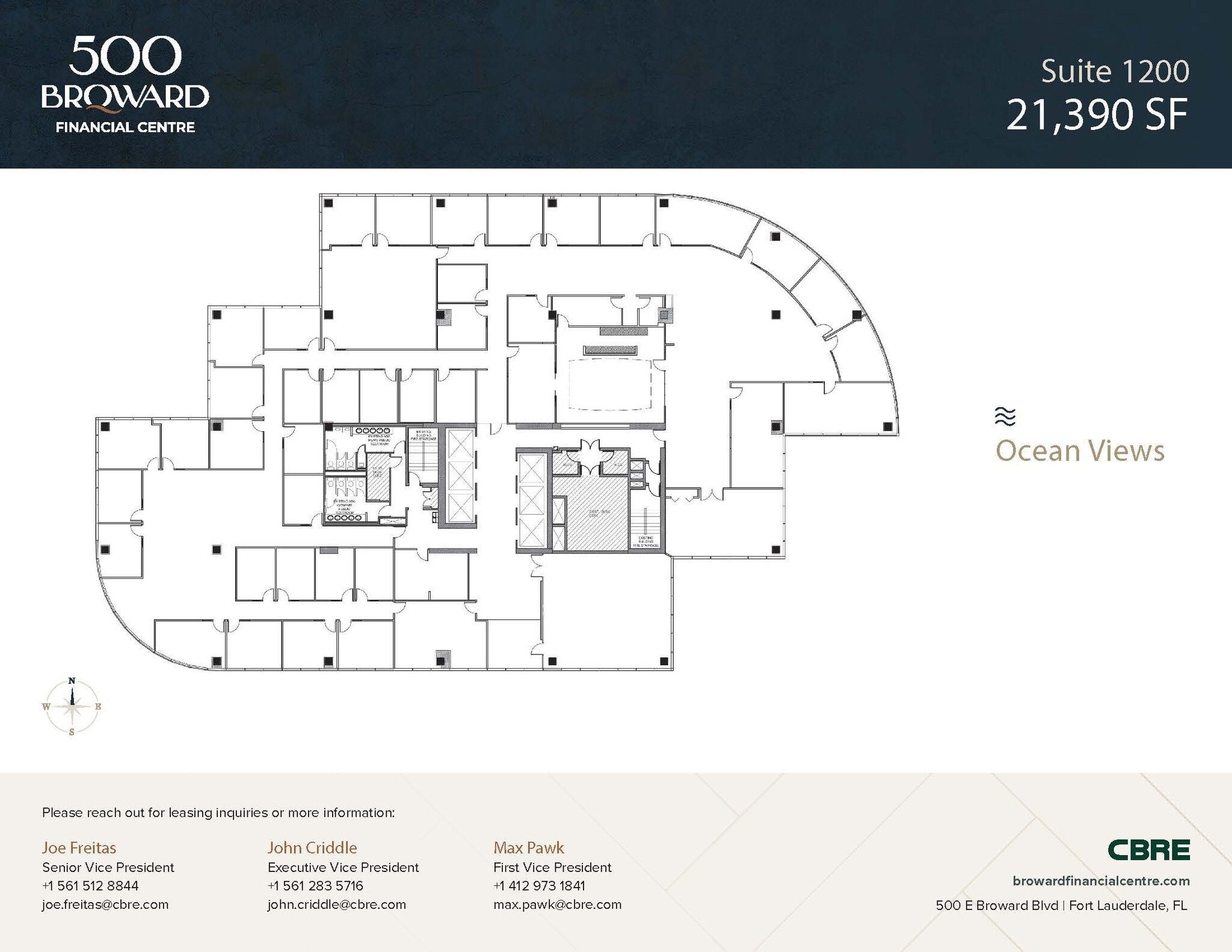 500 E Broward Blvd, Fort Lauderdale, FL for lease Interior Photo- Image 1 of 1