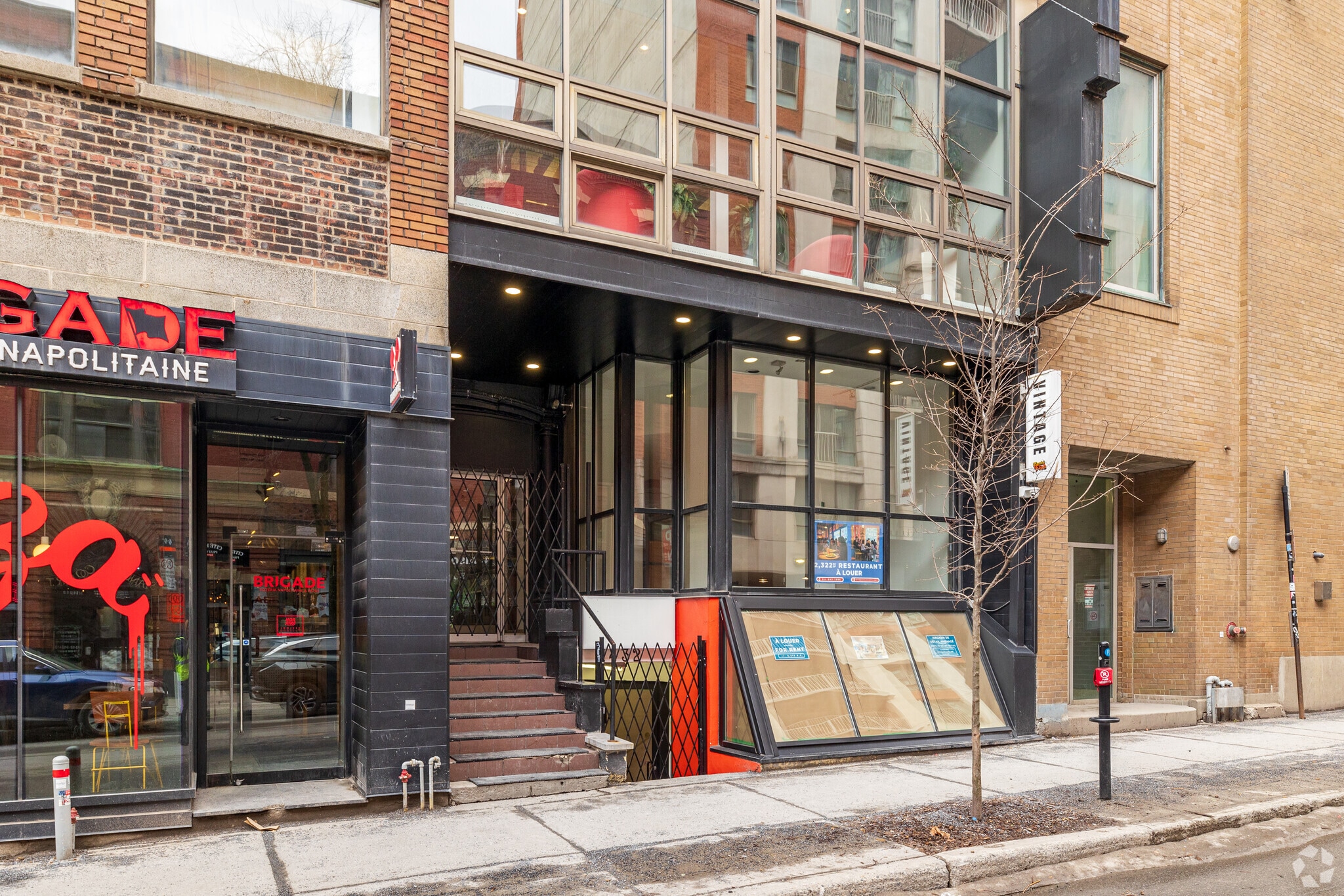 1426-1428 Rue Stanley, Montréal, QC à louer Photo du bâtiment- Image 1 de 7
