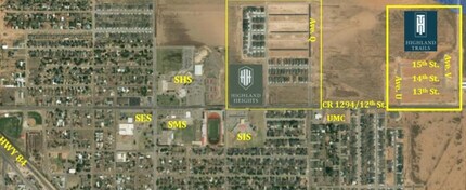 1906 14th Street St, Shallowater, TX - AERIAL  map view - Image1