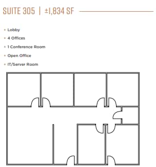 1520 The Alameda, San Jose, CA for lease Floor Plan- Image 1 of 1
