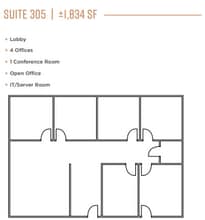 1520 The Alameda, San Jose, CA for lease Floor Plan- Image 1 of 1