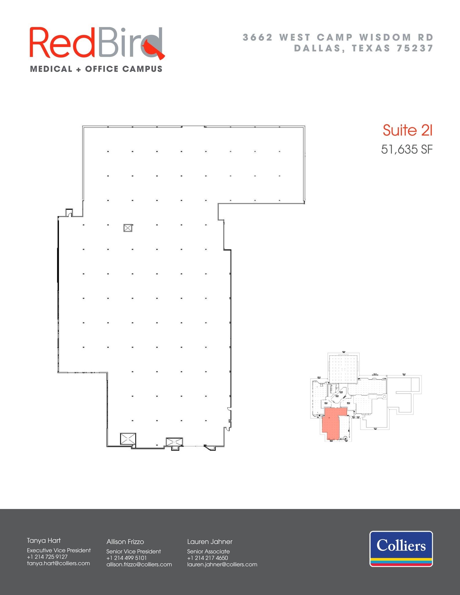 3662 W Camp Wisdom Rd, Dallas, TX for lease Site Plan- Image 1 of 4