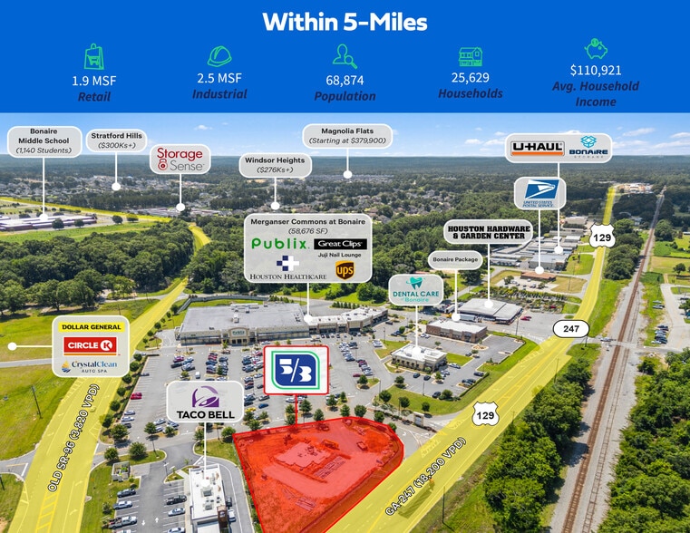 506 GA-247, Bonaire, GA for sale - Building Photo - Image 2 of 10