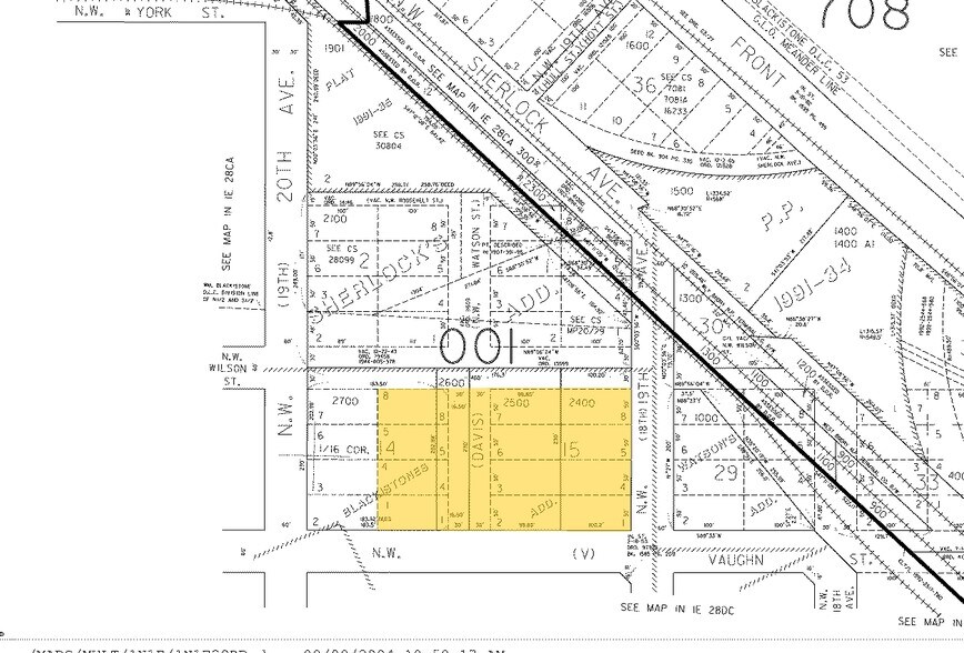 1969-2001 NW 19th Ave, Portland, OR à louer - Plan cadastral - Image 2 de 5