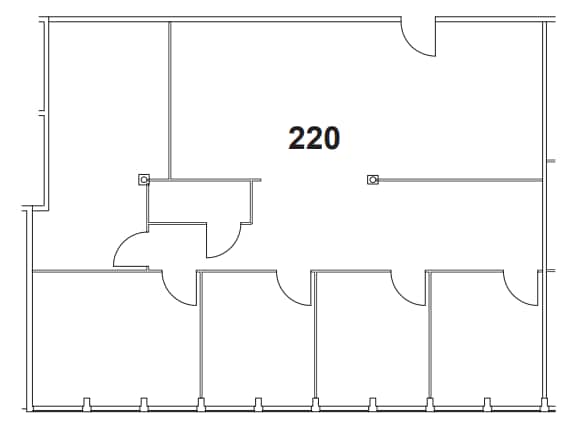 8825 Aero Dr, San Diego, CA à louer Plan d’étage- Image 1 de 1