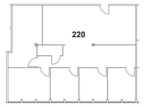 8825 Aero Dr, San Diego, CA à louer Plan d’étage- Image 1 de 1