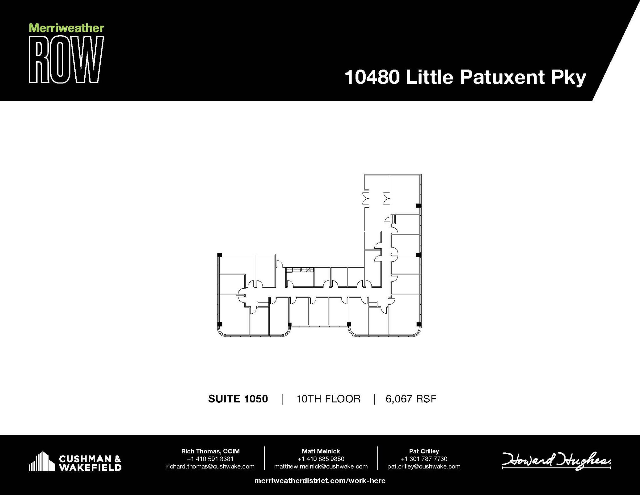 10480 Little Patuxent Pky, Columbia, MD for lease Floor Plan- Image 1 of 1